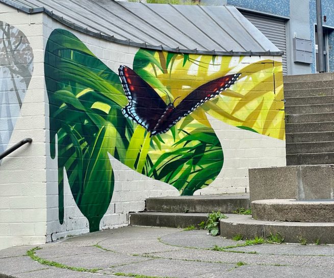 Treppenanlage in Essen Borbeck