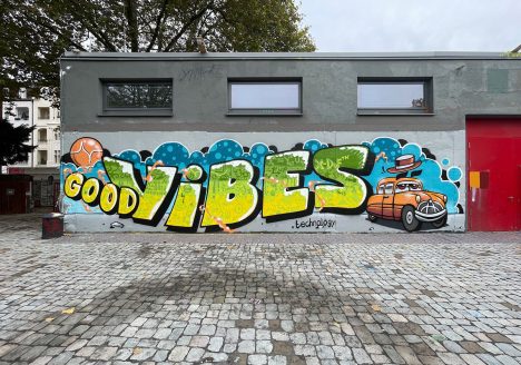 Vibes Technology Graffiti Workshop als Teamevent