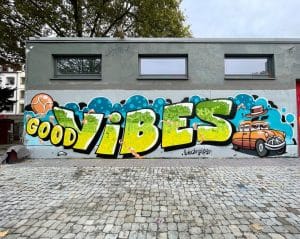 good vibes technology graffiti workshop